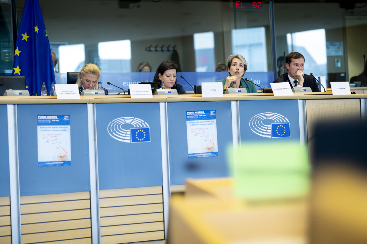 TRAN - Public hearing on Bureaucratic burden reduction in different transport modes