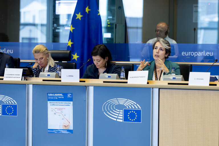 Zdjęcie 12: TRAN - Public hearing on Bureaucratic burden reduction in different transport modes