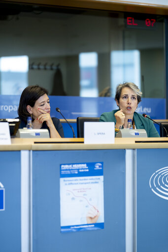 Zdjęcie 15: TRAN - Public hearing on Bureaucratic burden reduction in different transport modes