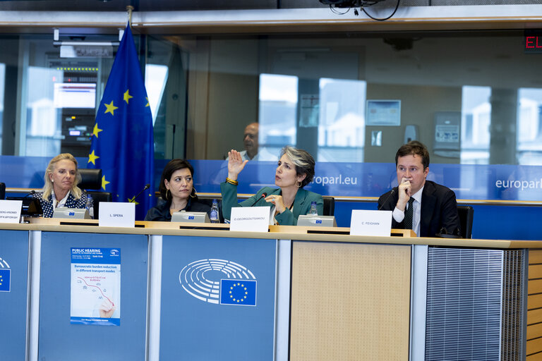 Zdjęcie 10: TRAN - Public hearing on Bureaucratic burden reduction in different transport modes
