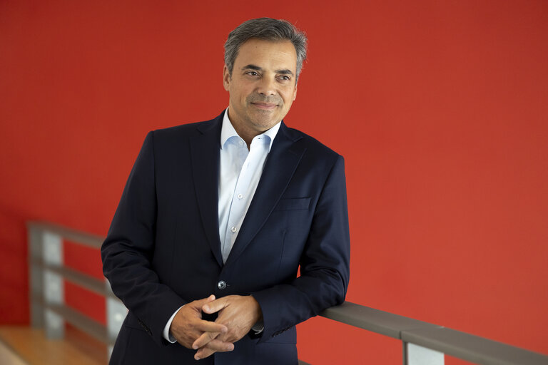 Andre RODRIGUES in the EP in Brussels