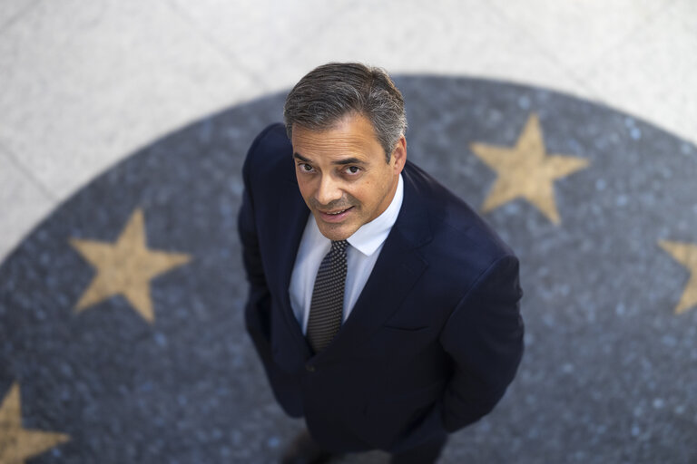 Andre RODRIGUES in the EP in Brussels