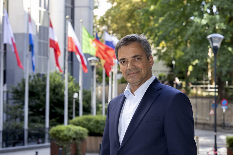 Andre RODRIGUES in the EP in Brussels