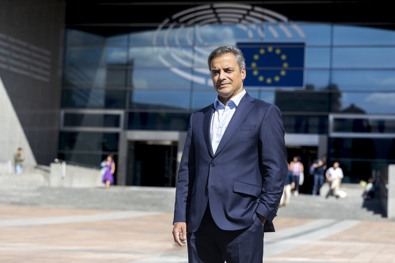 Andre RODRIGUES in the EP in Brussels