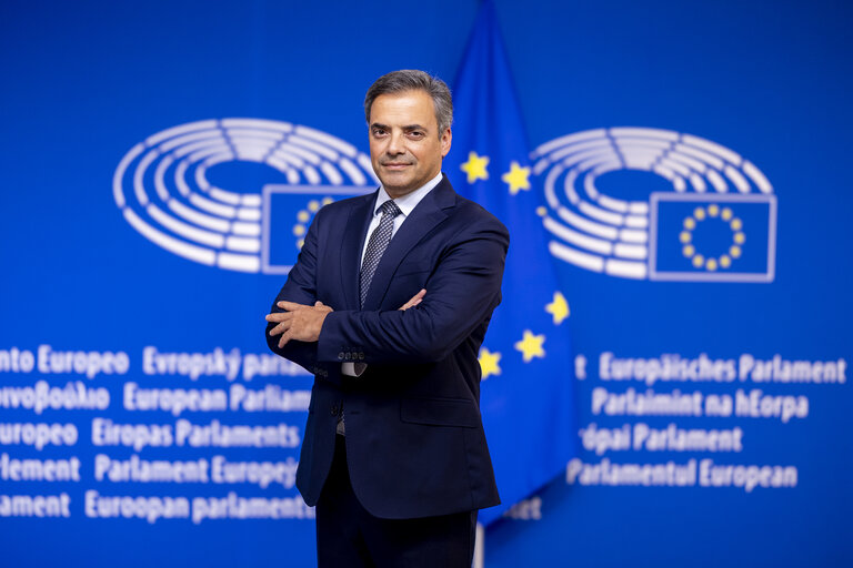 Andre RODRIGUES in the EP in Brussels