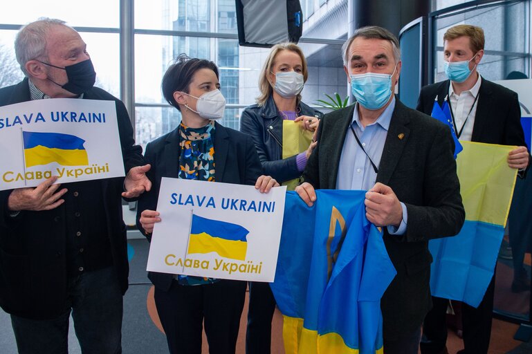 Fotografie 4: StandWithUkraine! - Stand-up to support Ukraine and the Ukrainian people