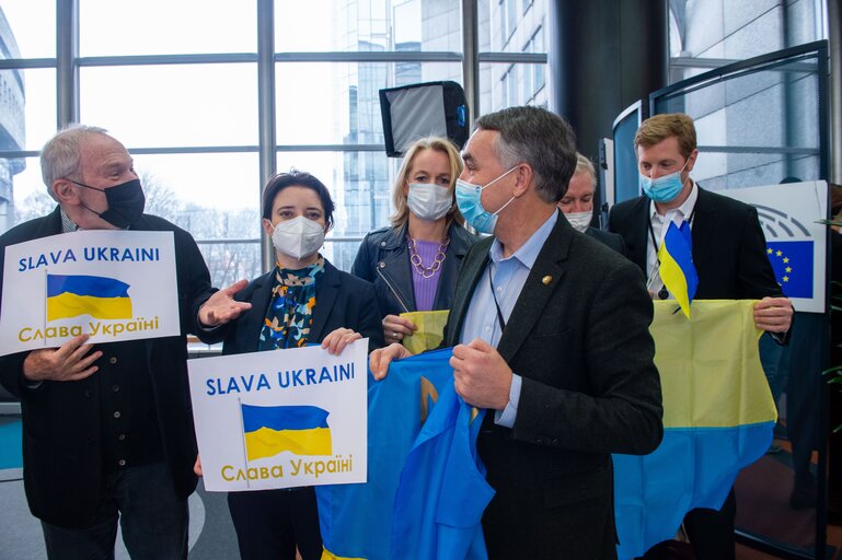 Fotografie 5: StandWithUkraine! - Stand-up to support Ukraine and the Ukrainian people