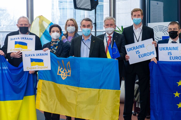 Fotografie 7: StandWithUkraine! - Stand-up to support Ukraine and the Ukrainian people