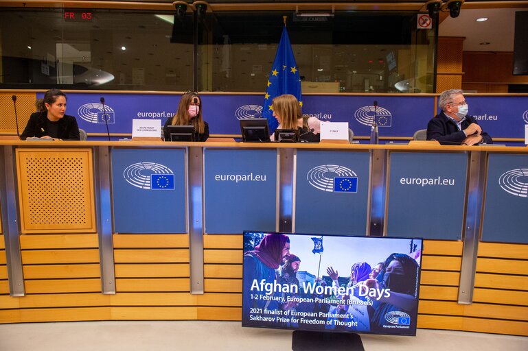 Photo 7: Afghan Women Days - High-level Conference - Screening of Hava, Maryam, Ayesha by Afghan film-maker Sahraa Karimi