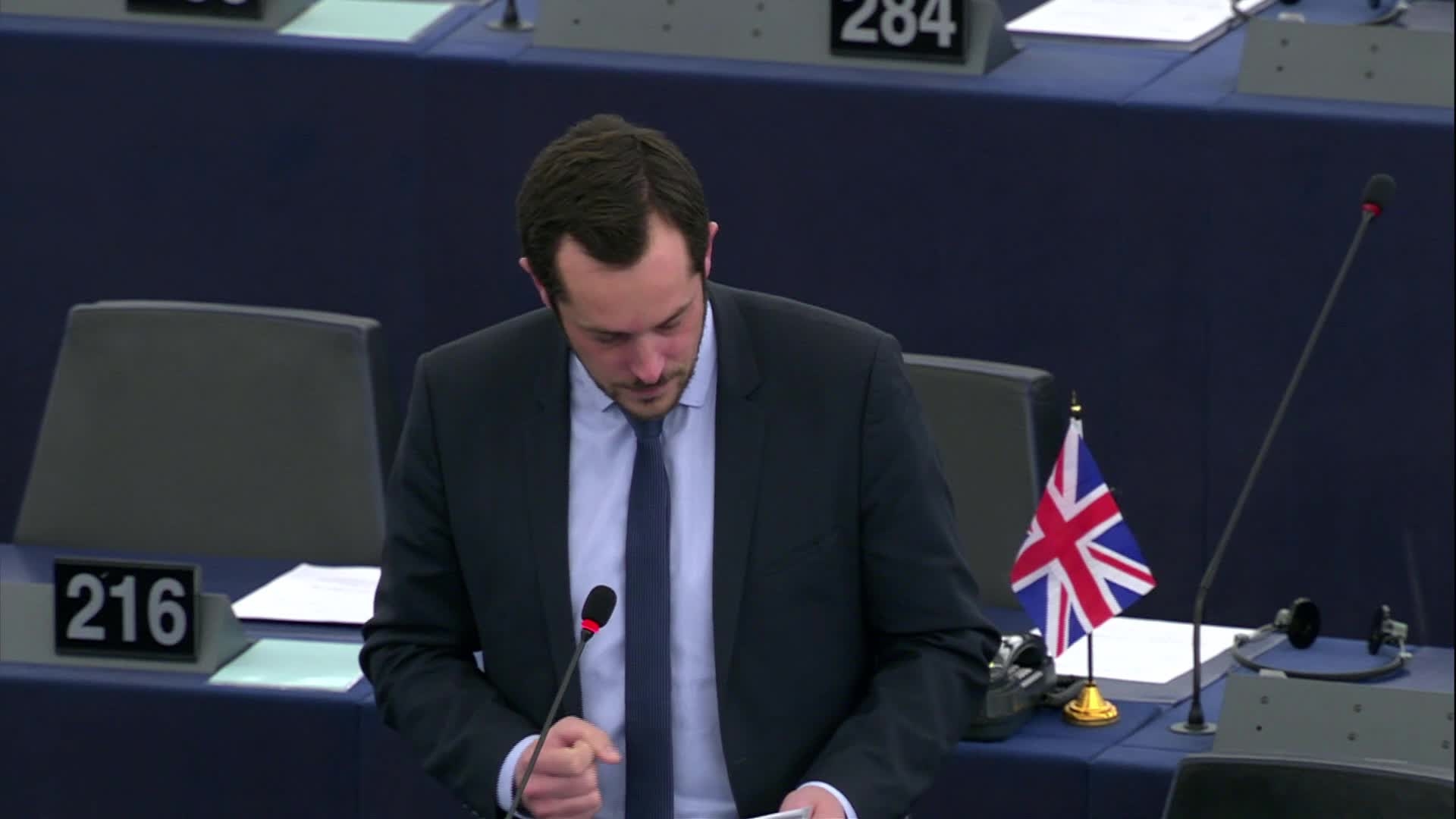 Debate with Nicos ANASTASIADES, President of the Republic of Cyprus, on the Future of Europe: One round of political group speakers - Nicolas BAY (ENF, FR) (11:27 - 11:31)