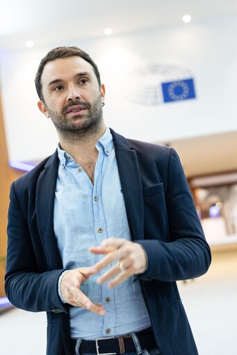 Photo 6 : Francisco GUERREIRO in the EP in Brussels