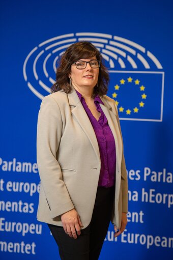 Foto 4: Isabel GARCIA in the EP in Brussels