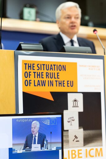 Φωτογραφία 22: LIBE Committee - Inter-parliamentary committee meeting on “The situation of the Rule of Law in the EU”