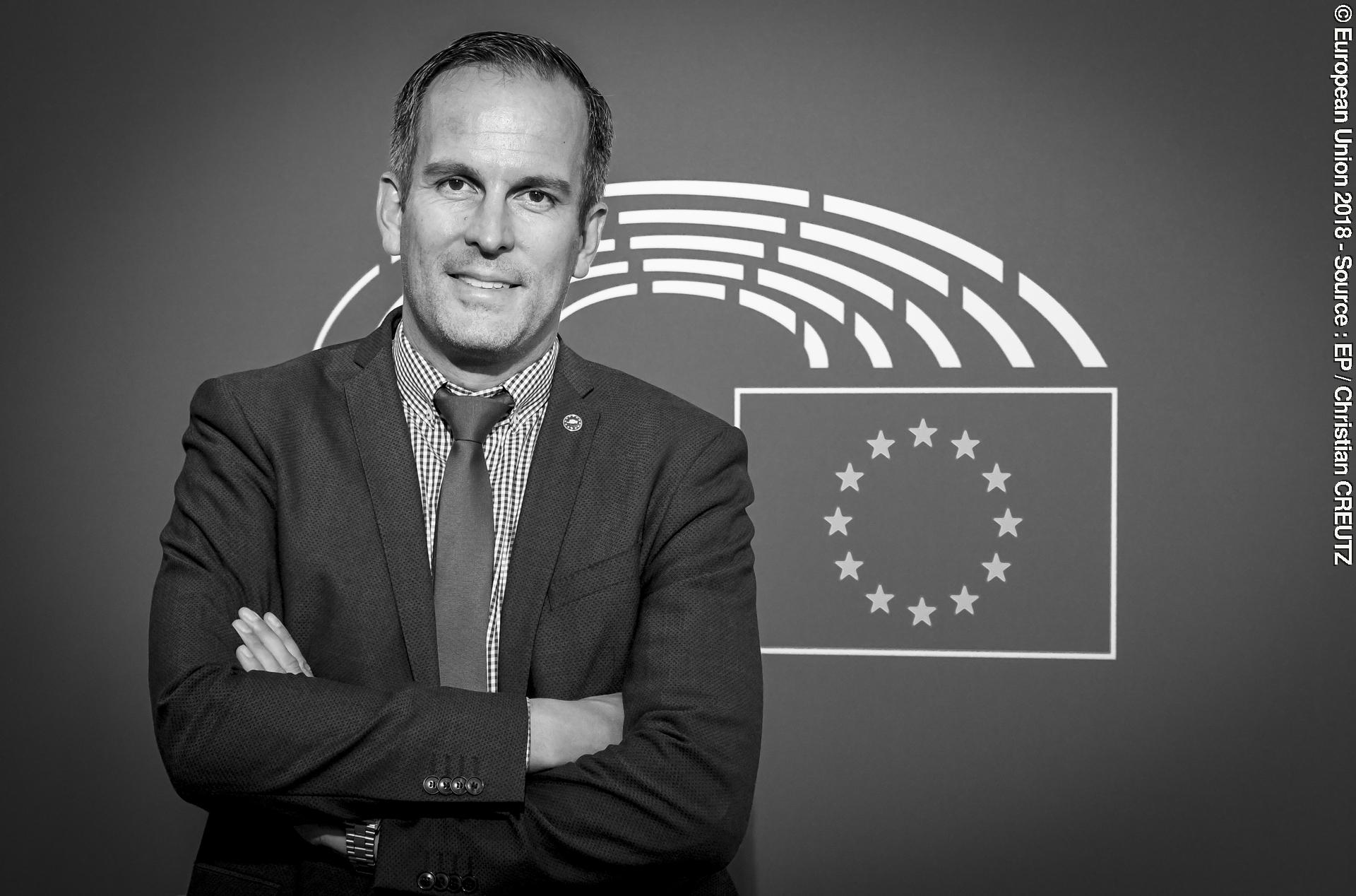 Fotografia 1: Arndt KOHN in the EP in Strasbourg