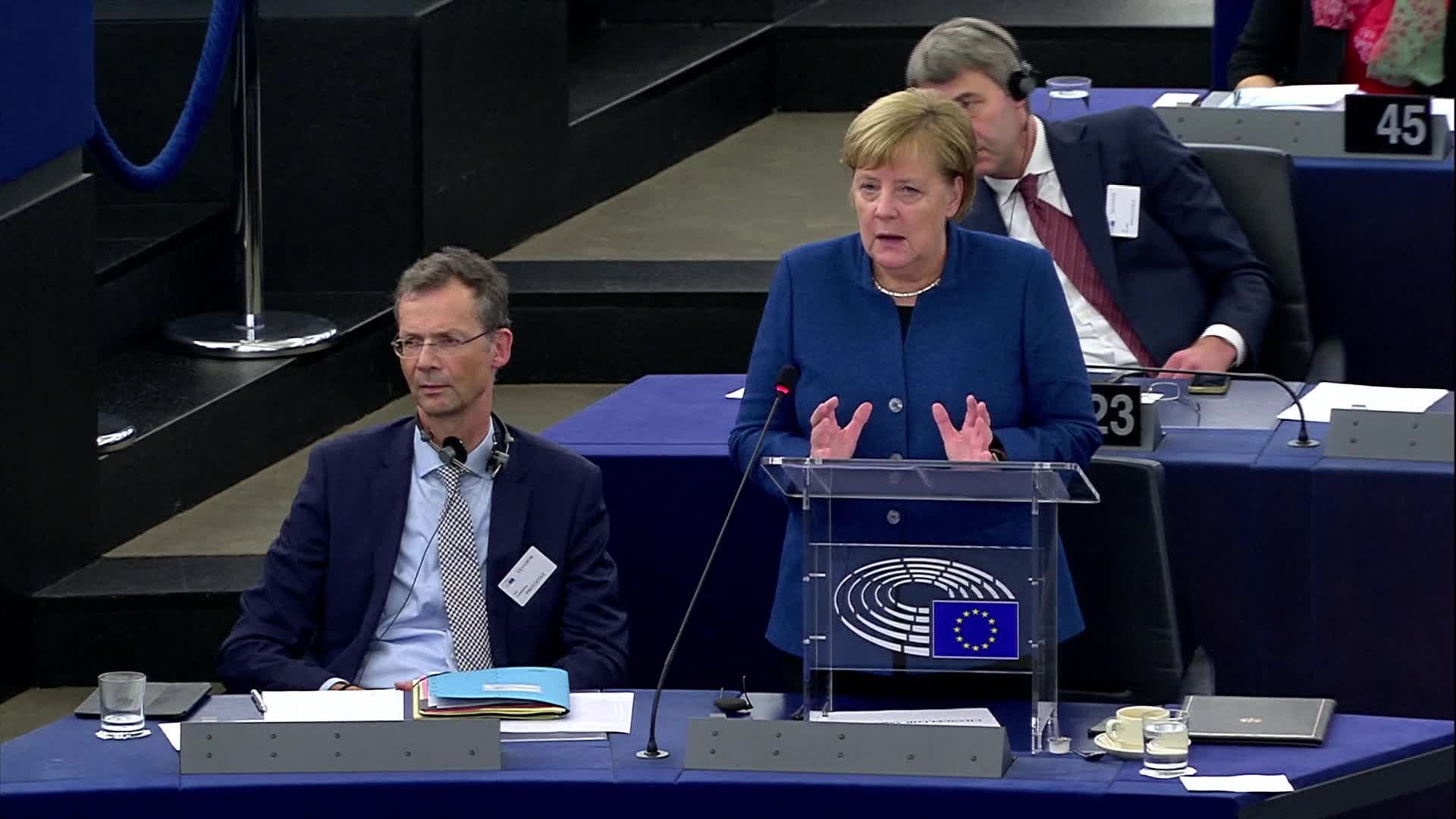 Debate on the Future of Europe: Answers by Angela MERKEL, German Federal Chancellor (16:31 - 16:45)