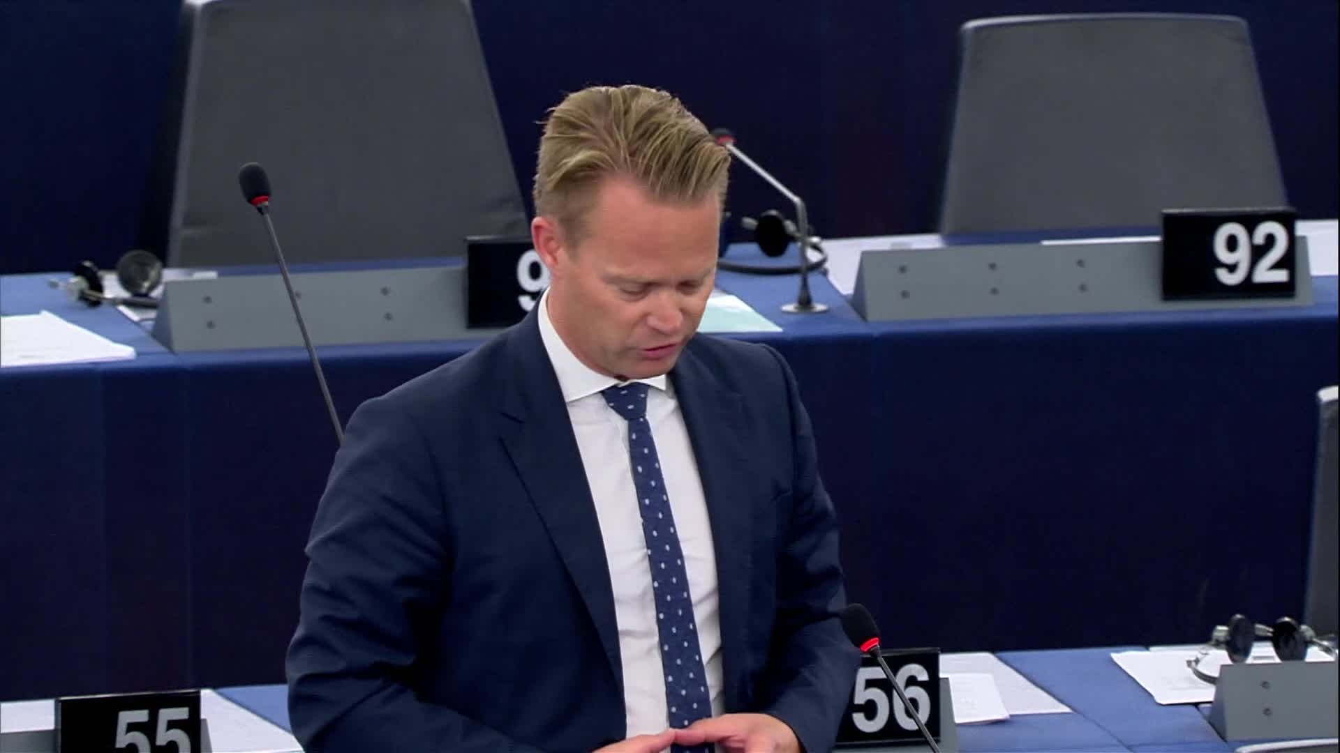MEPs questions and interventions (Part 2) - Debate on State of the Union 2018 (11:29 - 12:01)