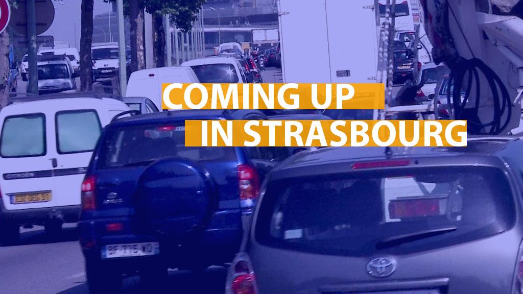 Demnächst in Straßburg: von Autoabgasen zu audiovisuellen Vorschriften